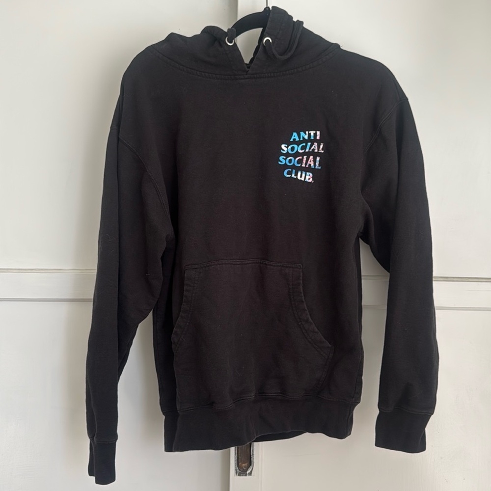 Anti Social Social Club Cherry Blossom Japanese Hoodie Size Small
